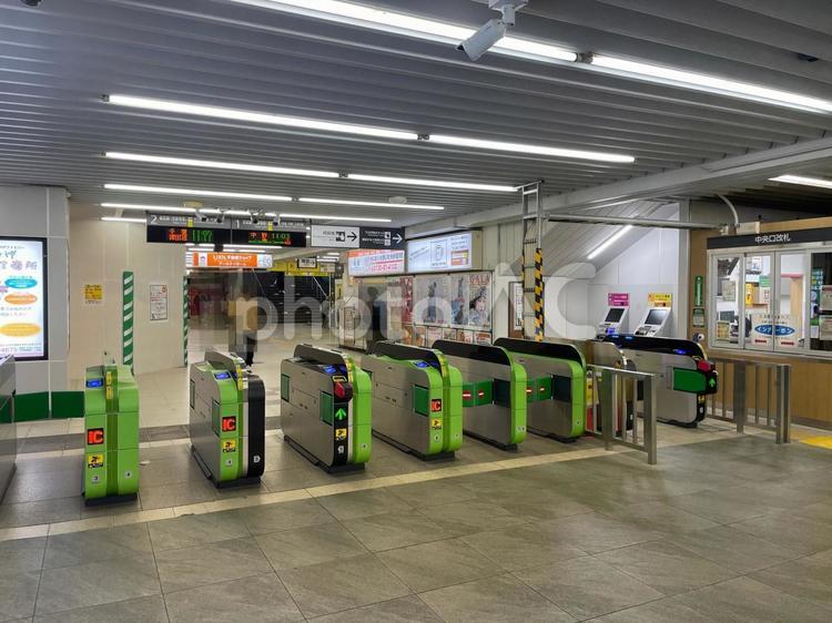 総武線　小岩駅　改札口 総武線,小岩駅,改札口の写真素材