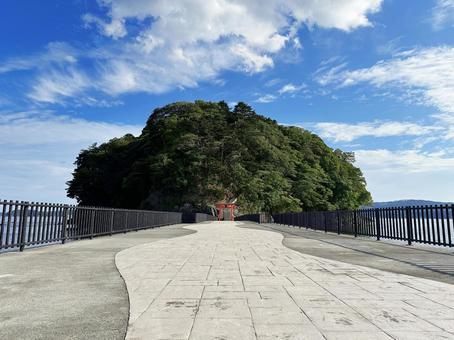25_1105_塩釜_荒嶋神社07 宮城,塩釜,鹽竈の写真素材