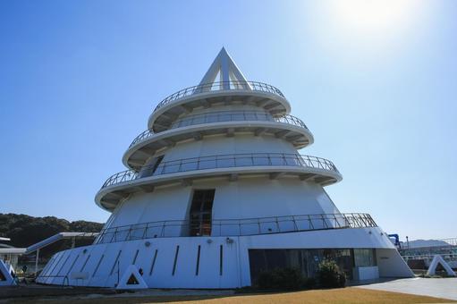 熊本県宇城市 海のピラミッド 熊本県宇城市 海のピラミッド 海のピラミッド,ピラミッド,三角の写真素材