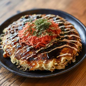 お好み焼き お好み焼きの写真