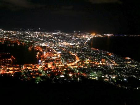 函館の夜景 函館の夜景の写真