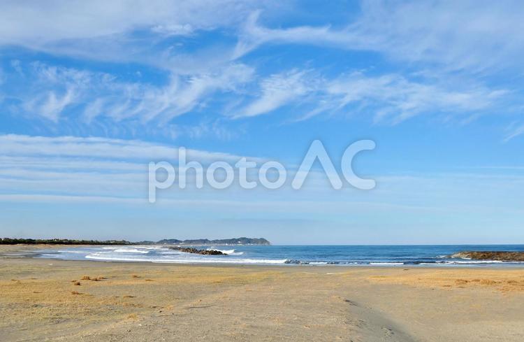 ＜千葉県＞大原海水浴場 大原海水浴場,大原海岸,海水浴場の写真素材