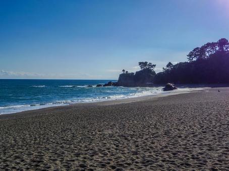 【高知県】高知市・桂浜 桂浜,龍王岬,高知市の写真素材