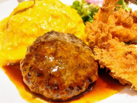 大人のお子様ランチ 大人のお子様ランチ,お子様ランチ,ワンプレートの写真素材