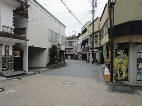 ある町並み 冬,素材,風景の写真素材