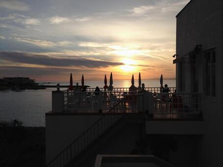 夕日・海 夕日・海の写真
