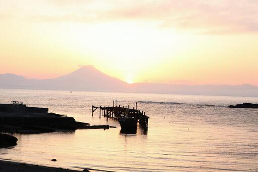 夕陽と海3 夕陽と海3の写真
