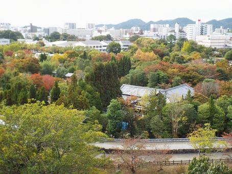 【風景写真】姫路城天守閣からの眺め 【風景写真】姫路城天守閣からの眺めの写真