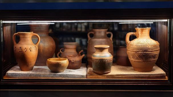 古代の土器 古代の土器の写真