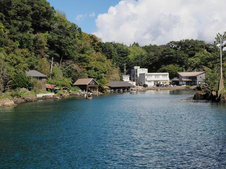矢島観光たらい舟乗り場 佐渡島 矢島観光たらい舟乗り場 佐渡島 佐渡島,新潟県,海の写真素材
