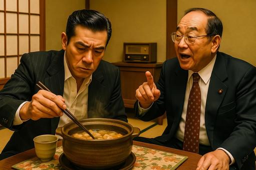 政治家の先生を接待する 政治家の先生を接待するの写真