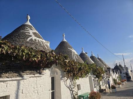 イタリア旅行　アルベロベッロ アルベロベッロ,イタリア,ヨーロッパの写真素材