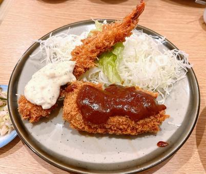 とんかつ とんかつ,ロースかつ,ロース肉の写真素材