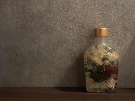 ハーバリウム ハーバリウム,瓶,ガラスの写真素材