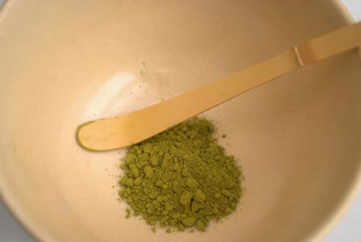 ズームアップした抹茶椀と粉 抹茶,飲み物,ドリンクの写真素材