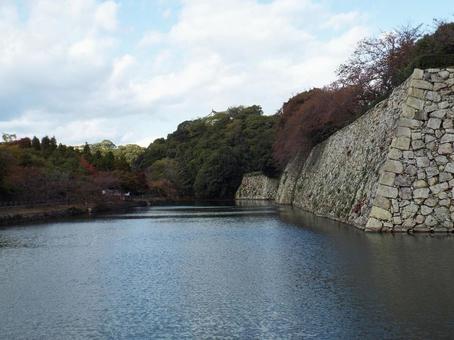 【風景写真】姫路城の風景 【風景写真】姫路城の風景 姫路城,世界遺産,国宝の写真素材