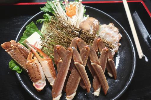 蟹ちり 蟹ちり,蟹すき,蟹鍋の写真素材