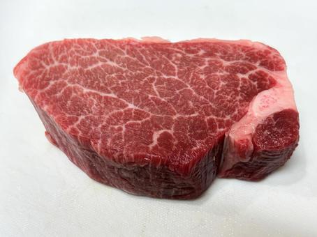 シャトーブリアン シャトーブリアン,ヒレ肉,牛肉の写真素材