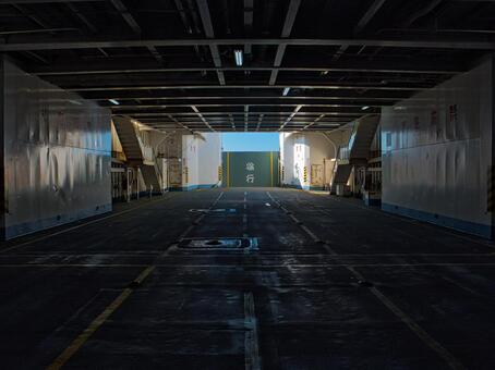 フェリー鳥羽 フェリー,船,パーキングの写真素材