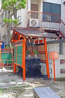 吉原神社(台東) 吉原神社(台東) 吉原神社,倉稲魂命,市杵嶋姫命の写真素材