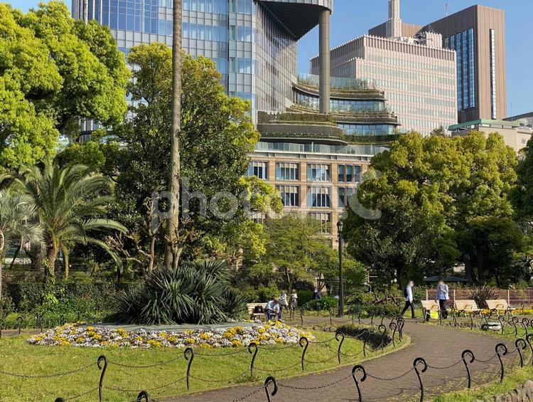 都会のオアシス　日比谷公園 日比谷公園,第一花壇,日比谷の写真素材