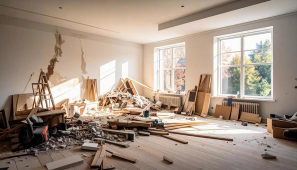 マンションのリノベーション工事の写真