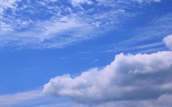 空画像・背景素材/9月の空雲 空画像・背景素材/9月の空雲 空,雲,青空の写真素材