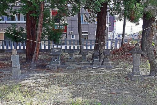 篠原八幡神社（甲斐） 篠原八幡神社,誉田和気尊,息長足姫尊の写真素材