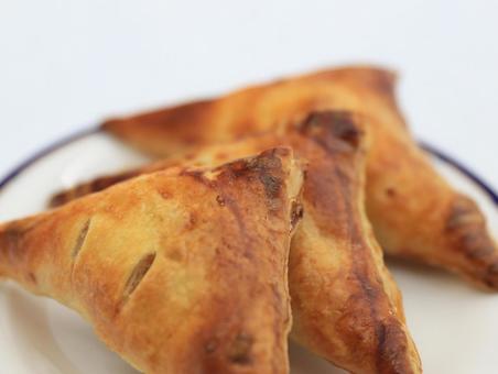 手焼きアップルパイ アップルパイ,手焼,手作りの写真素材