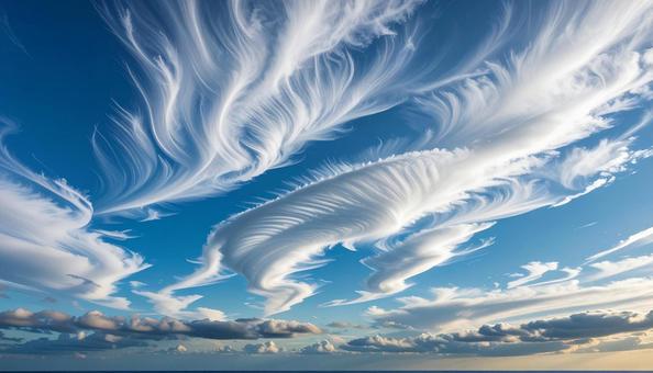 巻積雲 巻積雲の写真