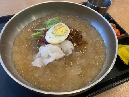韓国料理 冷麺 韓国料理 冷麺の写真