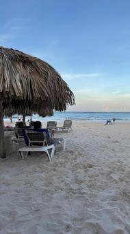 海辺の夕日 夕日,ビーチ,海の写真素材