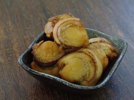 帆立 燻製 珍味 帆立 燻製 珍味の写真