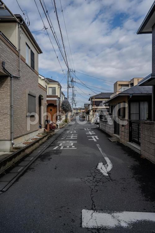 桶川市の住宅 住宅,建物,家の写真素材