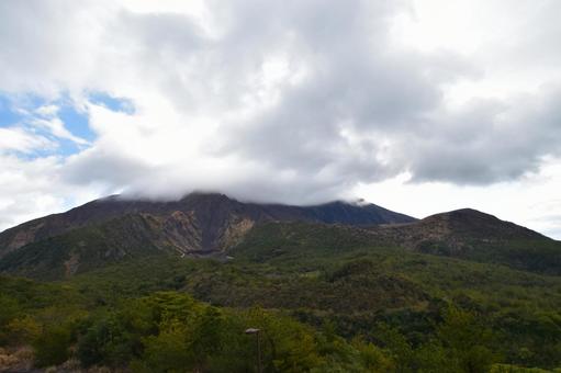 Photo, sakurajima, volcanic, active volcano, 