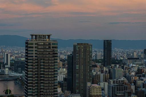 都市景観 都市景観 ステーションワン,淀屋橋,大阪の写真素材