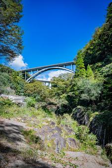宮崎県　高千穂峡の風景 高千穂峡,宮崎,九州の写真素材