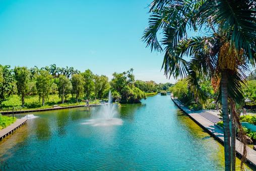 【シンガポール】ガーデンズバイザベイ シンガポール,ベイフロント,singaporeの写真素材