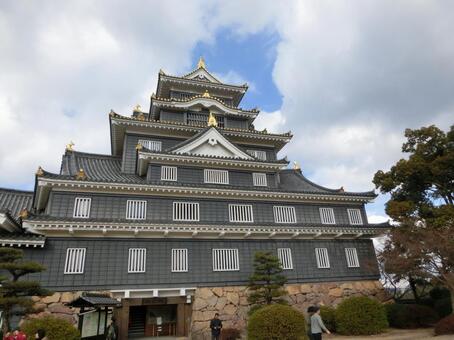 岡山城 岡山城の写真