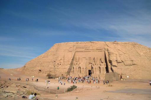 アブシンベル神殿(大神殿)エジプト アブシンベル神殿(大神殿)エジプト アブシンベル神殿,アブ・シンベル神殿,エジプトの写真素材