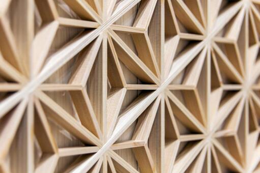 組子細工4（田原市） 組子細工,伝統工芸,木目の写真素材