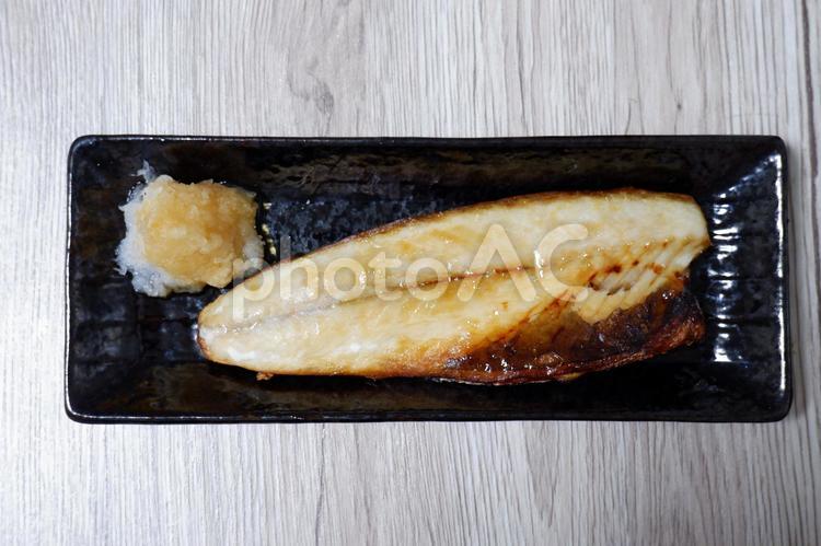 鯖の塩焼き　１ 焼き魚,食べ物,魚の写真素材