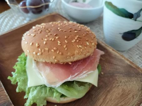 ハンバーガー ハンバーガーの写真