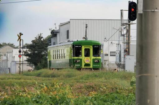 また乗りたい甘木鉄道 AR304 甘木鉄道,甘鉄,電車の写真素材