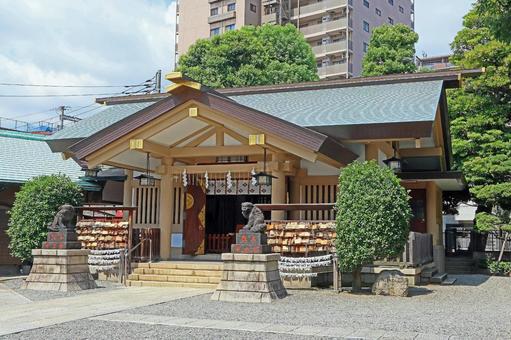 天祖・諏訪神社(品川) 天祖・諏訪神社(品川) 天祖・諏訪神社,神明宮・諏訪社合祀,天照大御神の写真素材