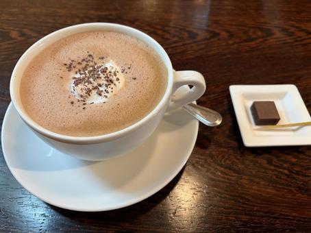 チョコラテ チョコラテ,ホットドリンク,カフェの写真素材