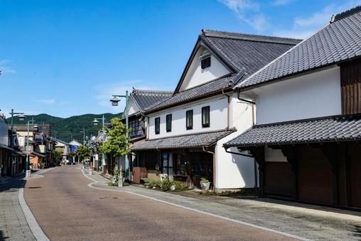 旧長崎街道 塩田宿の街並み 旧長崎街道 塩田宿の街並み 塩田,旧長崎街道,街並みの写真素材