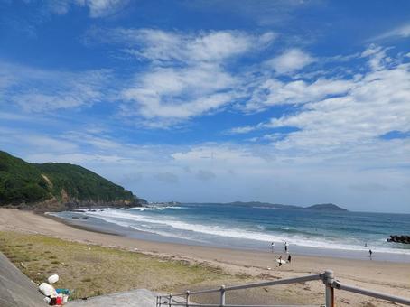 海水浴場D 海水浴場D 夏,海,ビーチの写真素材