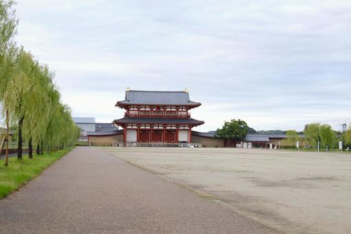 朱雀門 奈良平城京跡・平城京跡歴史公園4 朱雀門 奈良平城京跡・平城京跡歴史公園4 朱雀門,平城宮跡,奈良の写真素材