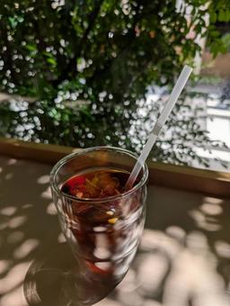 紅茶、日差し、窓辺にて 紅茶、日差し、窓辺にての写真